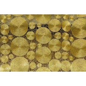 Modern Circle Coin Champagne