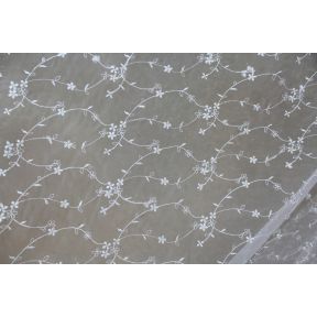 Embroidered Metallic 1177 Silver