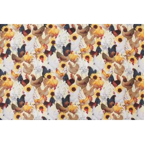 Chickens Sunflower