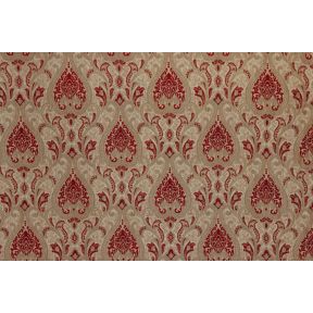 Damask Chenille Red