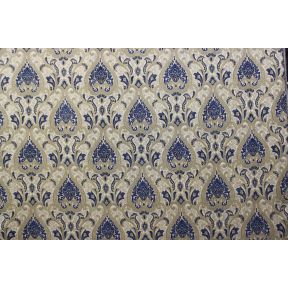 Damask Chenille Us120A Indigo #6