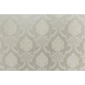 Damask Puffed White 