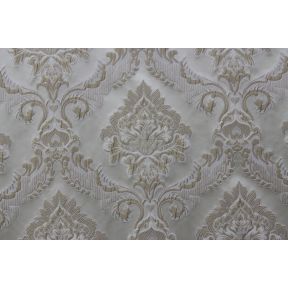 Alexandra Puffed Damask Ivory
