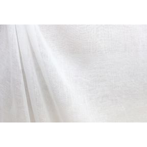 Augusta White Linen Scrim 118"