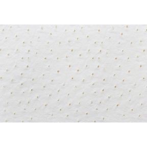 Mitchell Faux Leather Emu White