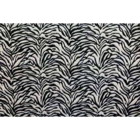Faux Fur Zebra Black/White
