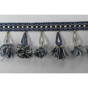 Gimp W/ Beads Exp-5 Blue