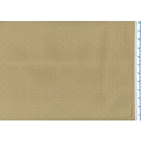 Trent Taupe with Teal Dots 