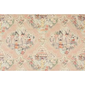 P Kaufmann Teahouse Toile Blush