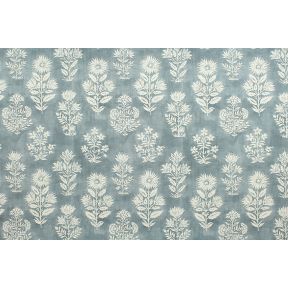 P Kaufmann Floral Batik Blue Clay