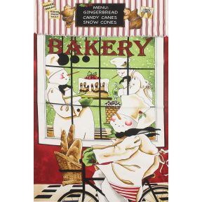 Quilting Treasures Tidings of Joy J. Wecker Frisch Bakery Window 23.5" x 45"