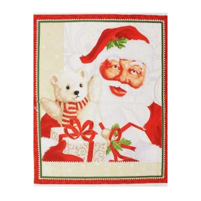 Quilting Treasures Jolly Old St. Nick Square 35.5" x 45"