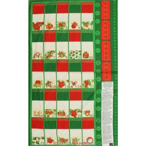 Quilting Treasures Advent Calendar 23.5" x 45"