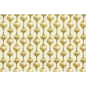 Quilting Treasures Golden Holiday Cream/Gold
