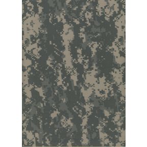 Camouflage Digital Twill Green Fabric