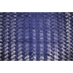 Faux Fur Circular Navy