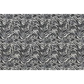 Tiger Black/White/Grey 45" Cotton