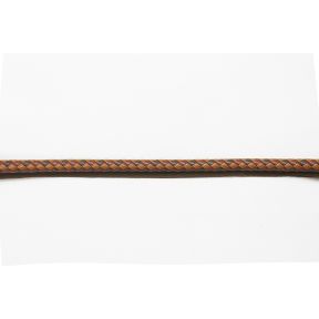 Leatherlike Braid L5/8-53 Choc/Taupe