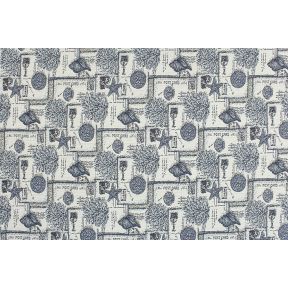 Retreat Dark Navy Revolution Indoor and Outdoor High Performance Fabric
