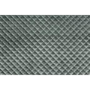 Quilted Velvet Diamond Charcoal