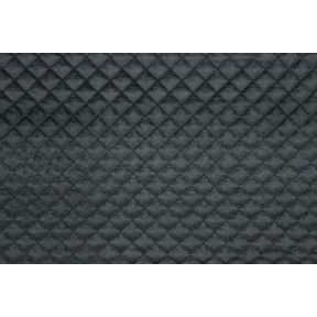 Quilted Velvet Diamond Noir