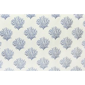 Coral Reef Embroidery Navy Blue 278 GSM