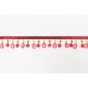 Bead Fringe BB-900 17-10 Red