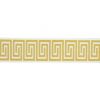Greek Key Tape 2.25 Inch Gold/White 10819 6410