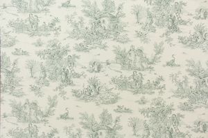 Covington HL-Pastorale White/Green 3  Fabric