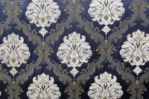 Chenille Damask Navy US150A #6