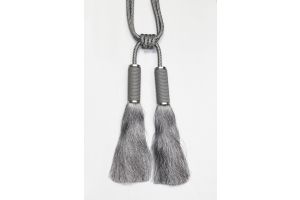 Oval Tassel Silver