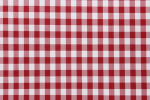 Table Checks Burgundy