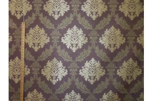 Tessuto Stralys Damask Purple