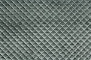Quilted Velvet Diamond Charcoal