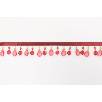 Bead Fringe BB-900 17-10 Red