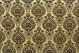 Damask Chenille Brown/Gold