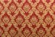 Chenille Damask Red