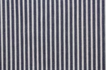 Covington New Woven Ticking Indigo 593