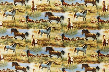 Horses in the Prairie Multi WW-3060-6C-1