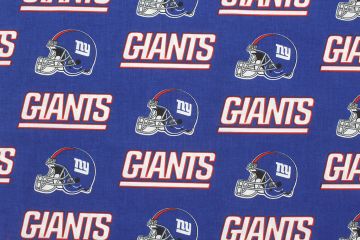 NFL NY Giants on Cotton 6314-D  Fabric