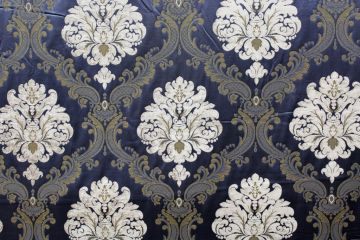 Chenille Damask Navy US150A #6