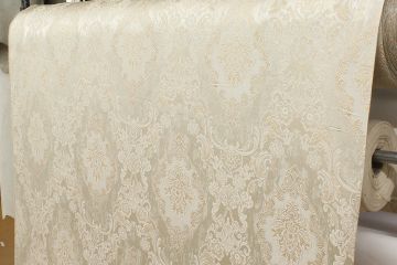 Wide Width Damask  Fabric
