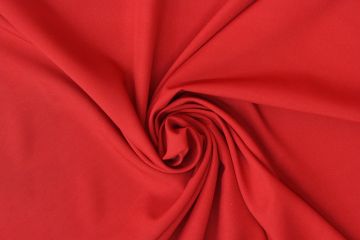 Poplin Bright Red 