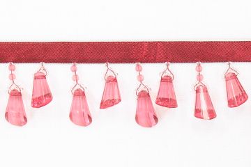 Beads on Ribbon WTBF 101 Fabric Trim