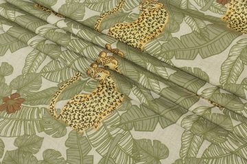Wildcat Natural  Fabric