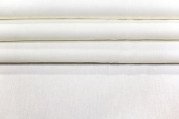 Muslin Bleached White 45 inches combed cotton