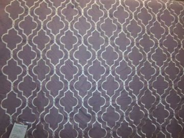 Kravet Fellini look purple embroidery 