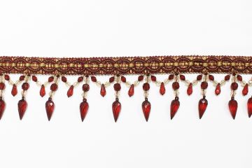 Crystal Beaded Fringe 32/12
