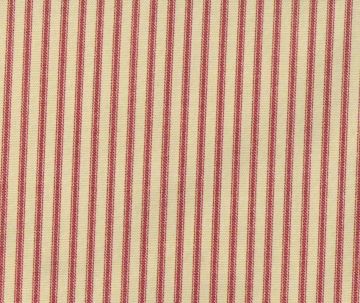 Ticking Stripe 41958 Red