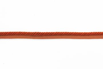Cord with Lip Solid 1/4-Inch Paprika 118 BC-10008